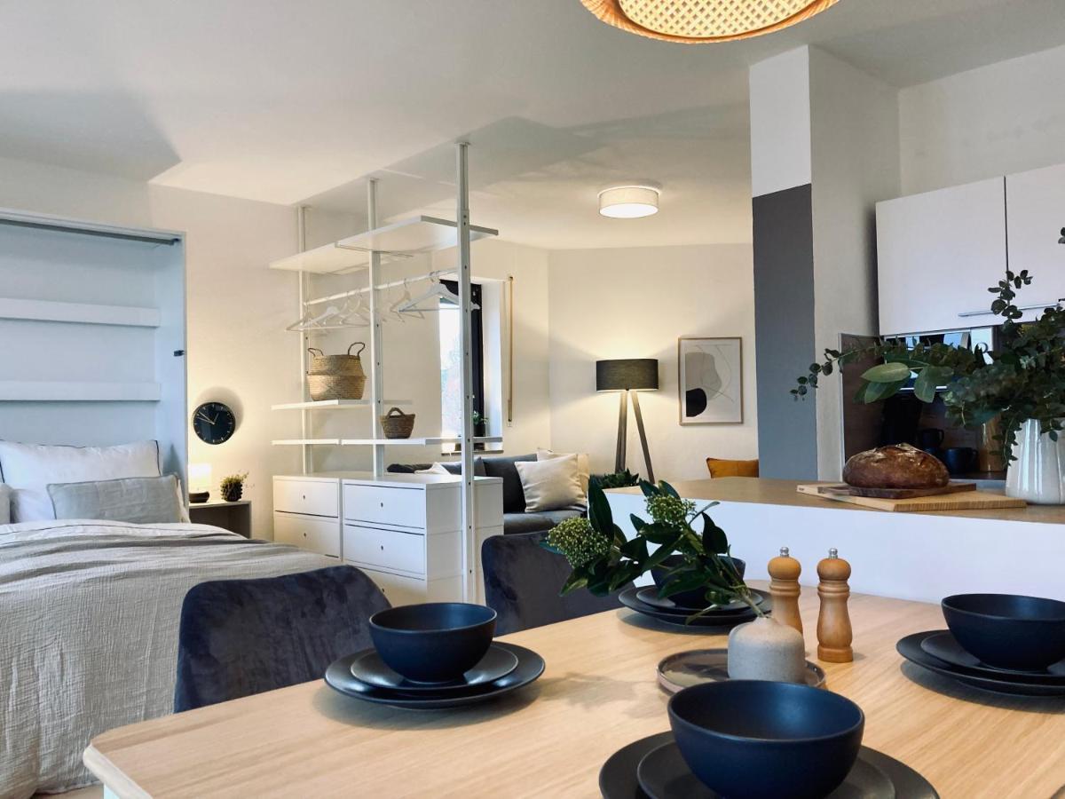 Schickes, Stilvolles Und Helles Apartment In Muenster Exteriér fotografie
