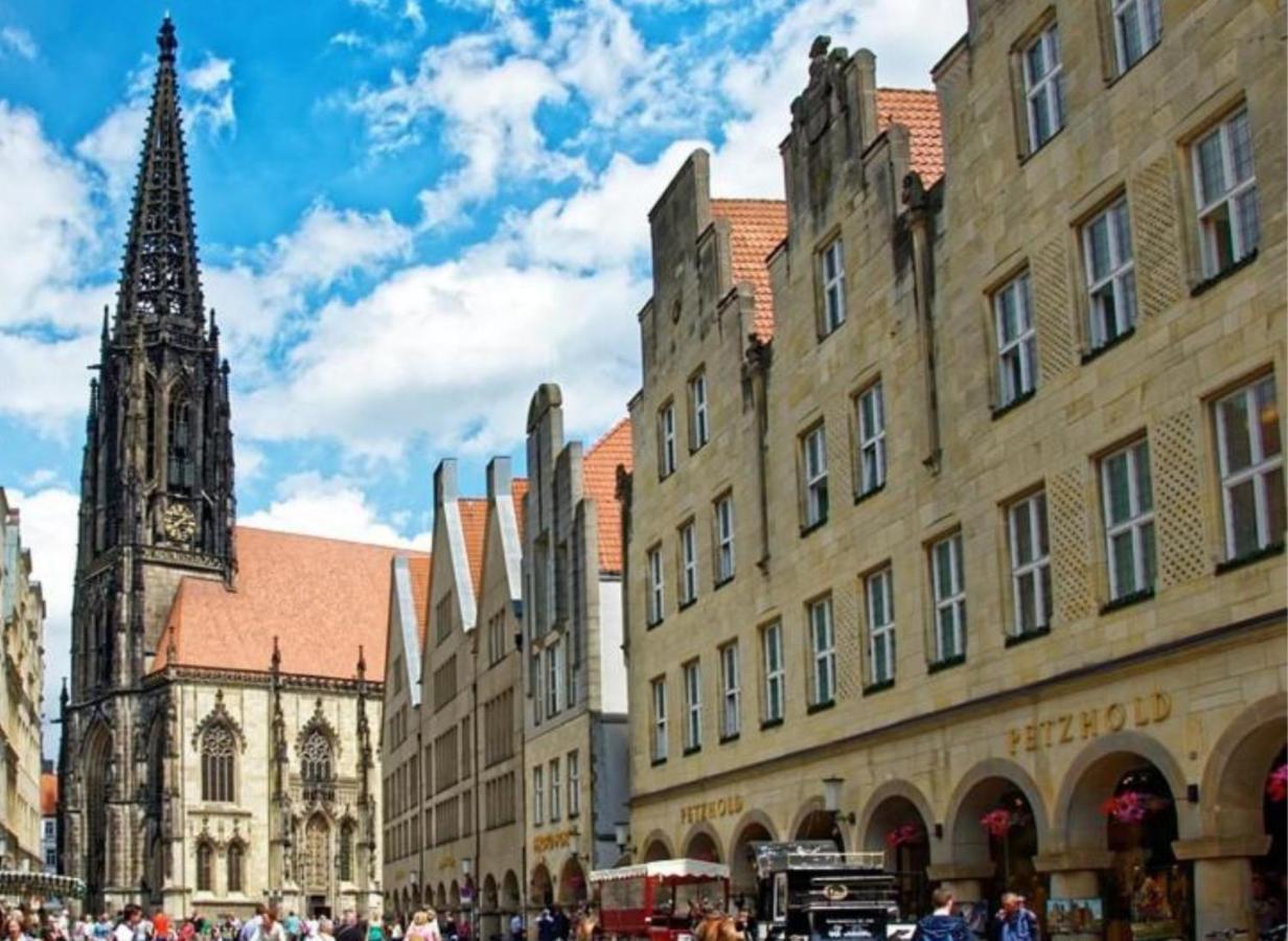 Schickes, Stilvolles Und Helles Apartment In Muenster Exteriér fotografie